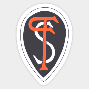 Folsom Prison - Badge Symbol - Prison Cell Sticker